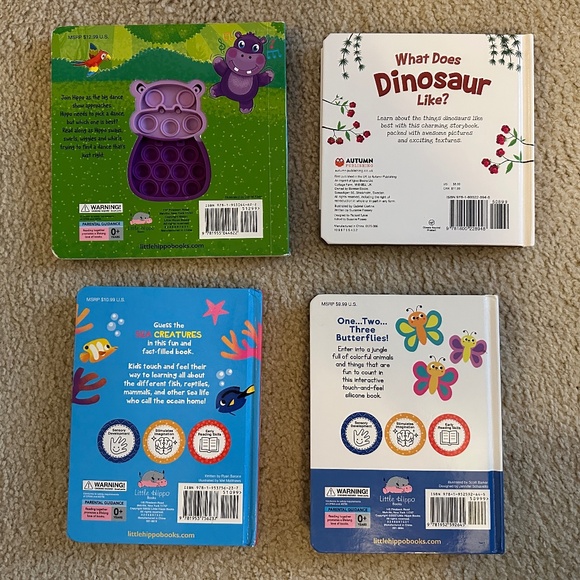 Board Book Bundle Kid's Touch & Feel Sensory Books - Picture 2 of 6